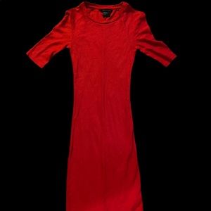 Armani Exchange XS body con dress